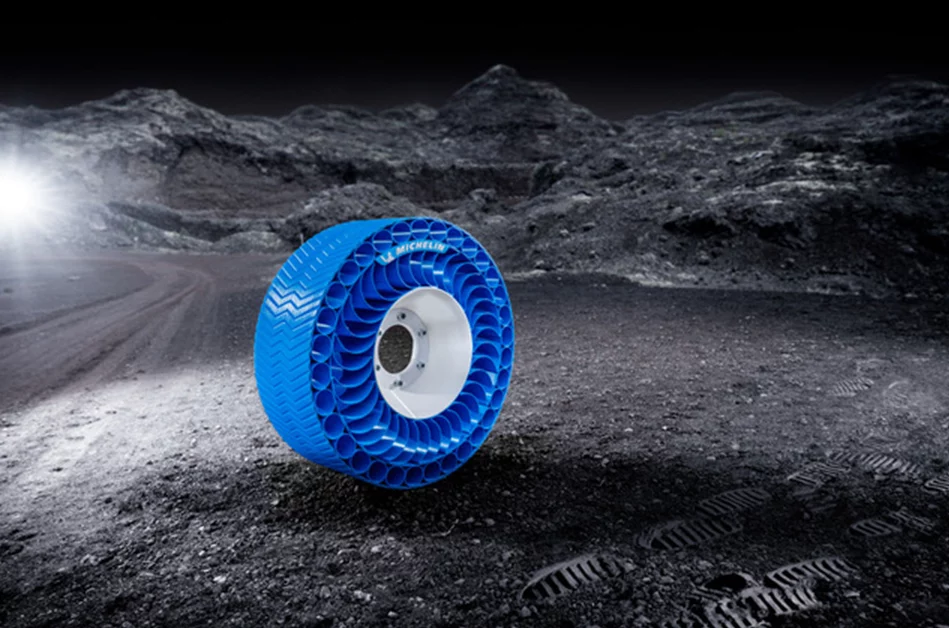 Michelin neumatico rover lunar 1 Motor16