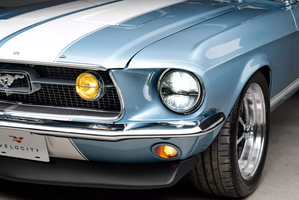 1968 Ford Mustang Convertible. Velocity. Imagen detalle.