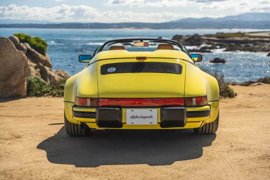 1989 Porsche 911 Speedster banana yellow 12 Motor16