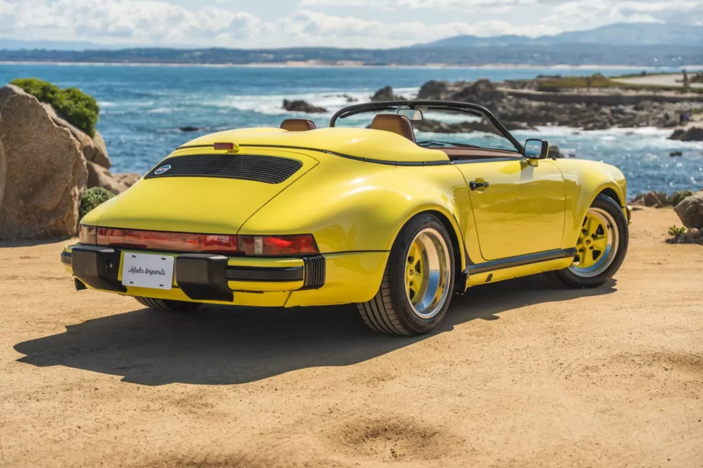 1989 Porsche 911 Speedster banana yellow 20 Motor16