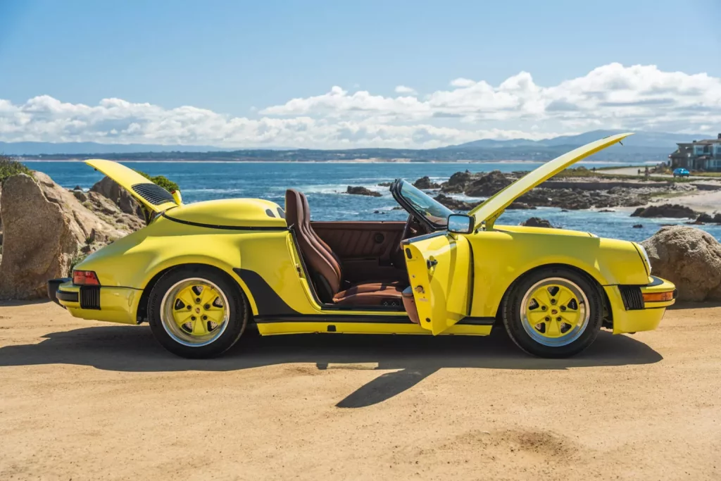 1989 Porsche 911 Speedster banana yellow 24 Motor16