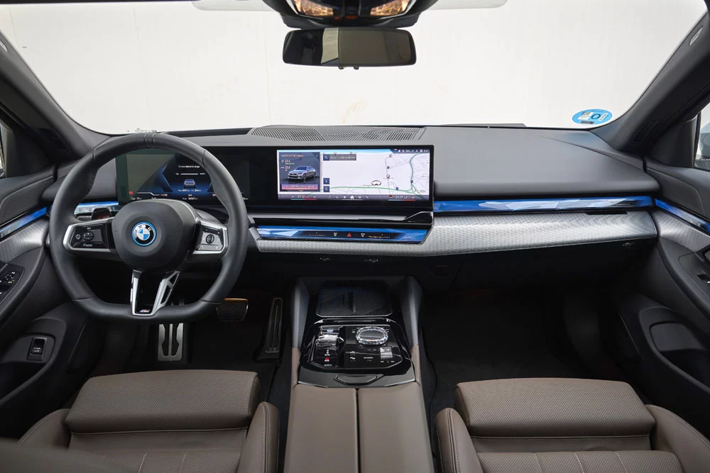 2024 BMW i5 eDrive40. Prueba. Imagen salpicadero.