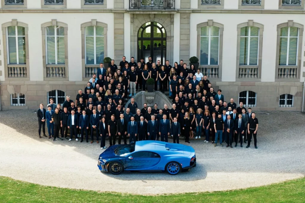 2024 Bugatti Chiron L'Ultime. Imagen Molsheim.