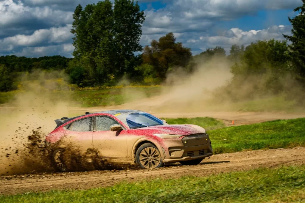 2024 Ford Mustang Mach E Rally Test 4 Motor16