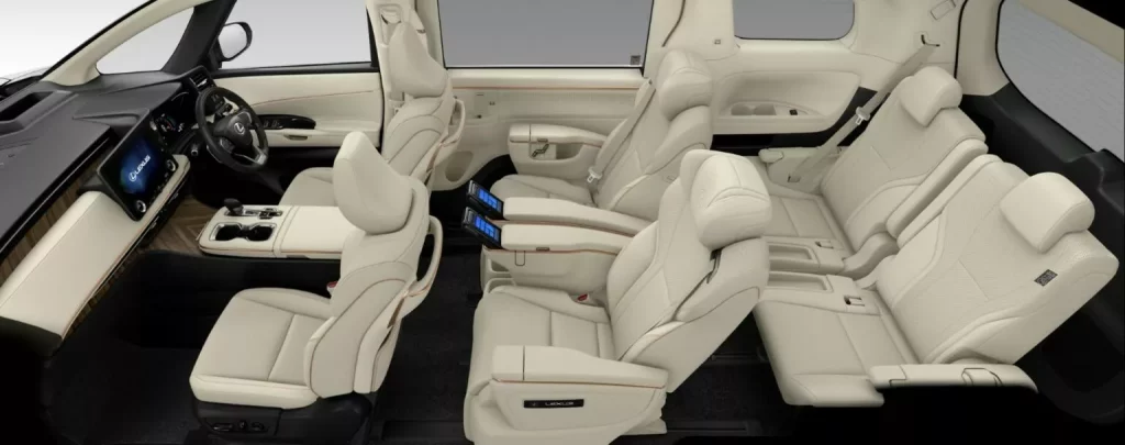 2024 Lexus LM Luxury Japón. Imagen interior.