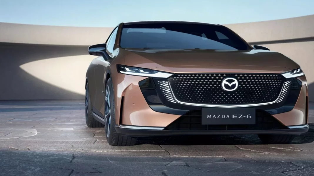 2024 Mazda EZ-6 Concept. Imagen portada.