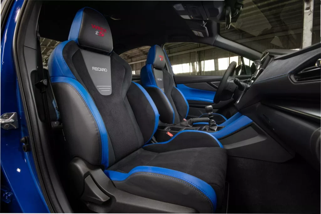 2024 Subaru WRX tS. USA. Imagen interior.