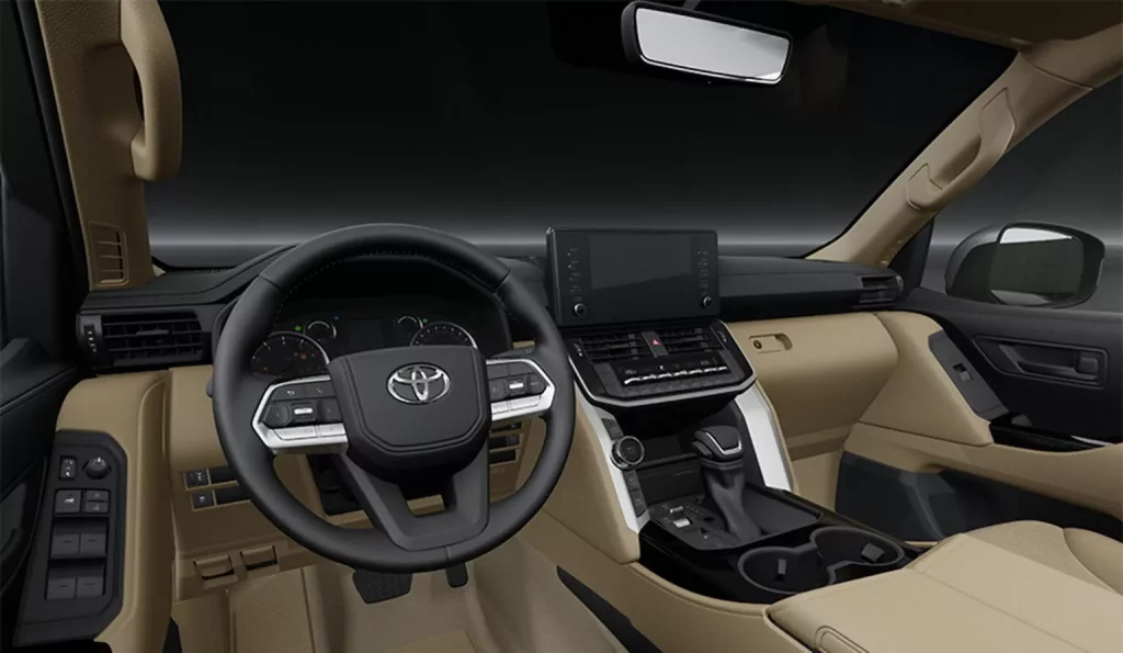 2024 Toyota Land Cruiser 10th Victory Edition. Imagen interior.
