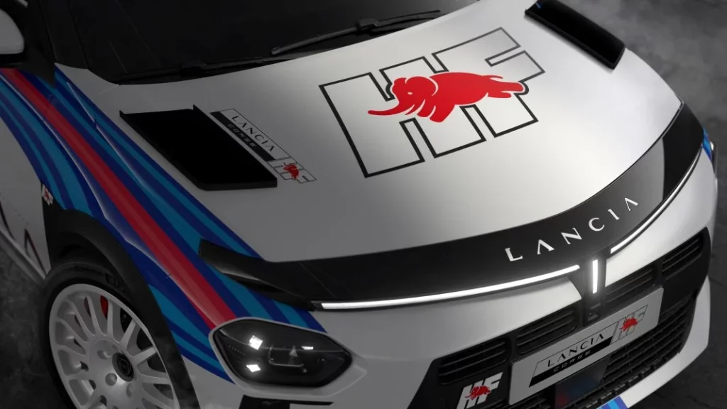 2024 Lancia Ypsilon HF. Rally4. Imagen detalle.