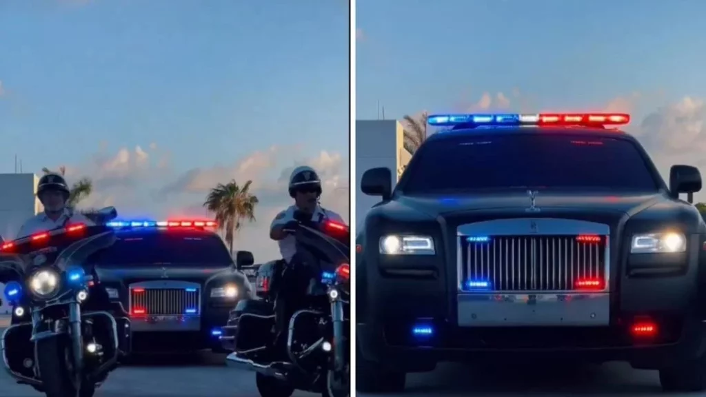 La importancia es qué funcionamiento le dan a este Rolls-Royce en Miami