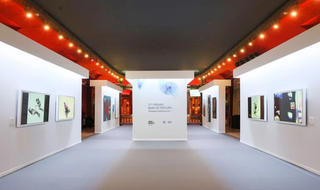 Exposición de las obras ganadoras de la 37 edición del Premio BMW de Pintura.