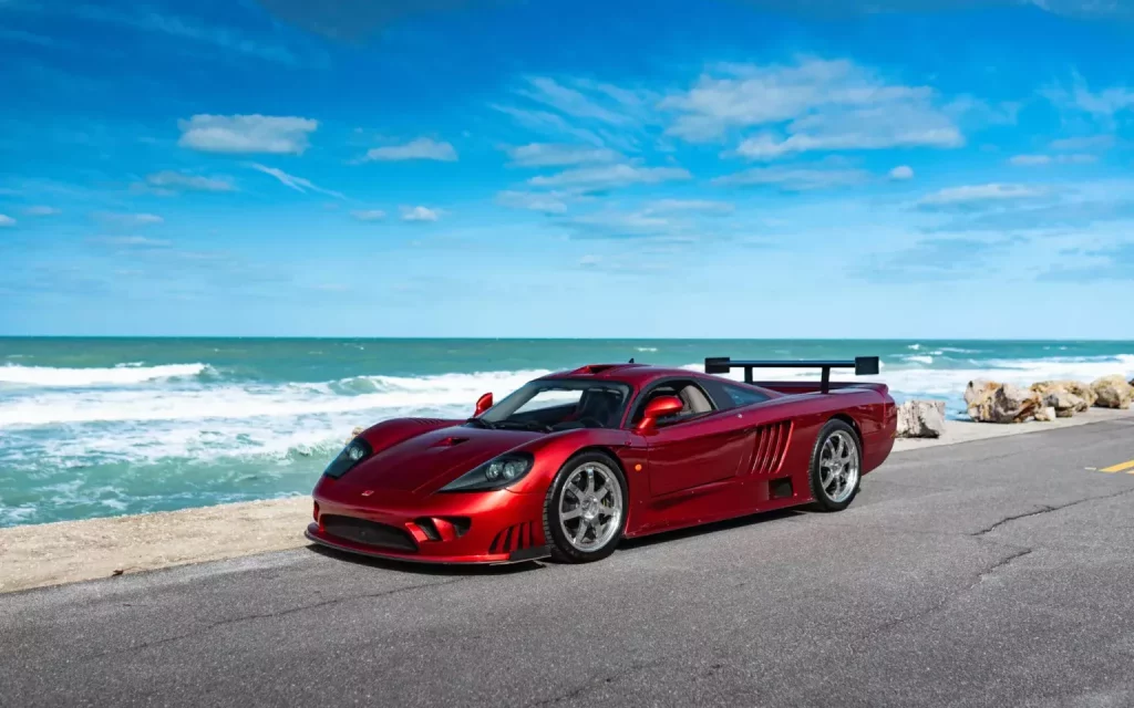 2005 Saleen S7 Twin Turbo. Bring A Trailer. Imagen delantera.