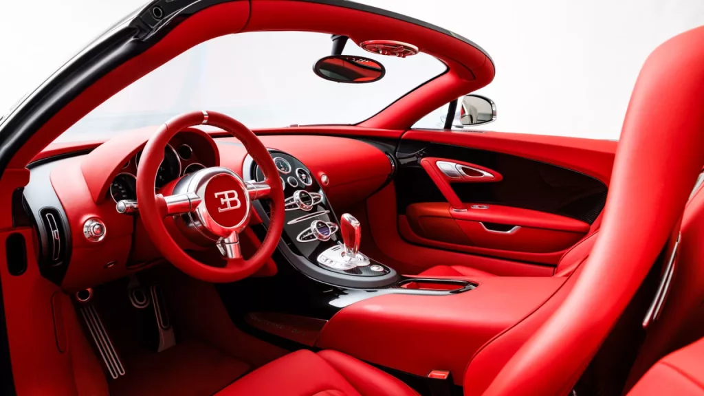 2015 Bugatti Veyron Grand Sport Vitesse. Mechatronik. Imagen interior.