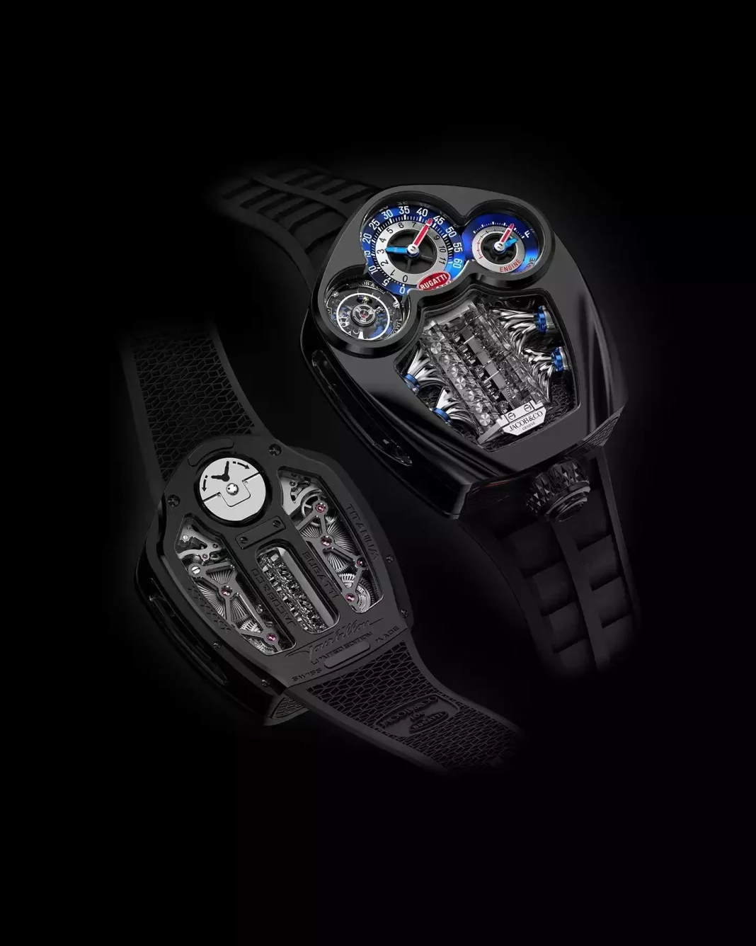 2024 Bugatti Tourbillon. Jacob & Co. Imagen portada.