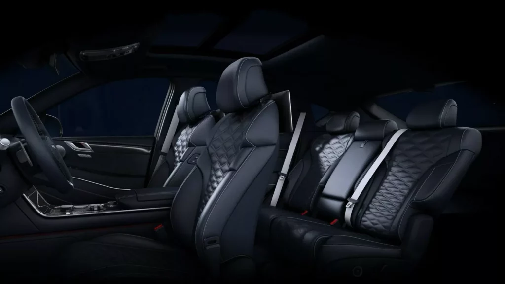 2024 Genesis GV80 Coupé. USA. Imagen interior.