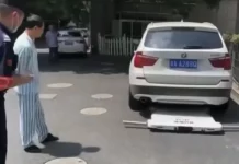 Así retiran los coches mal aparcados en China… Desde el salón de tu casa