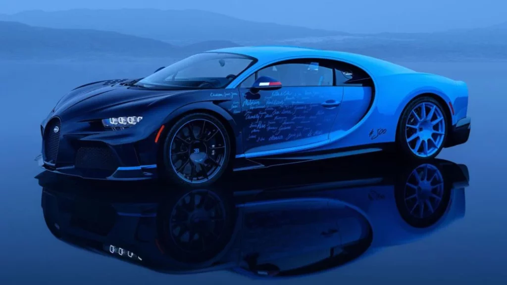 Sacarán a la venta el último ejemplar del Bugatti Chiron.