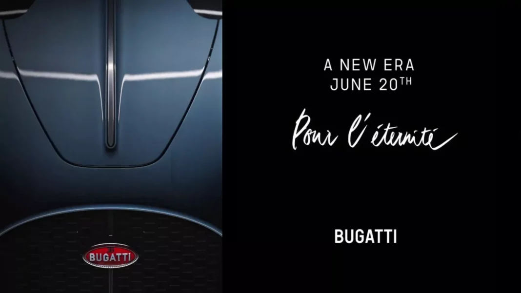 2024 Bugatti Teaser. Imagen portada.