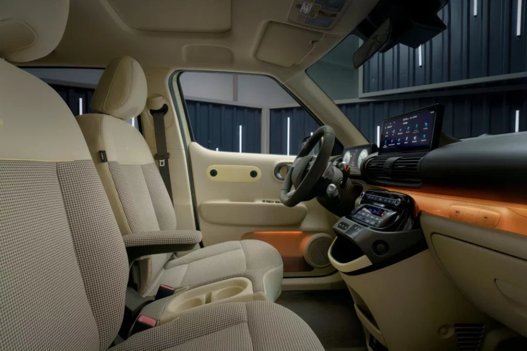 2024 Hyundai Inster. Imagen interior.