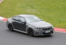 El nuevo BMW M5 2025 pasa a la siguiente fase de desarrollo