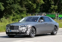 El restyling del Rolls-Royce Ghost está a punto