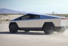 Esto es lo que hacen los 857 CV y los 3.500 kilos del Tesla Cybertruck a sus ruedas