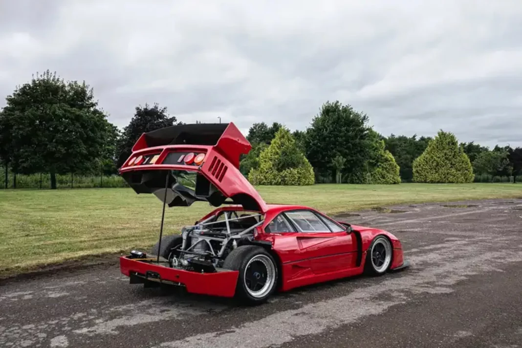 1992 Ferrari F40 V12. Imagen portada.