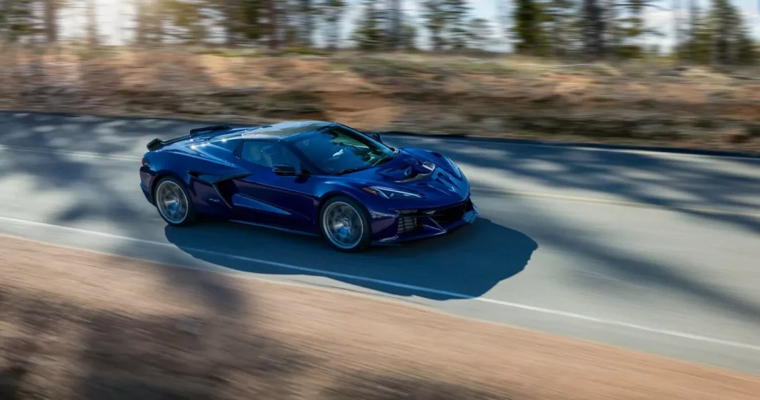 2024 Chevrolet Corvette ZR1. Imagen portada.