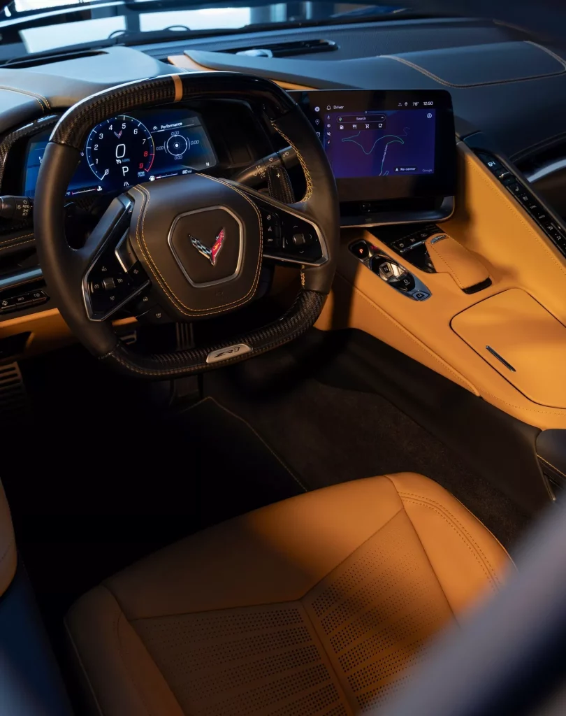 2024 Corvette ZR1. Imagen interior.