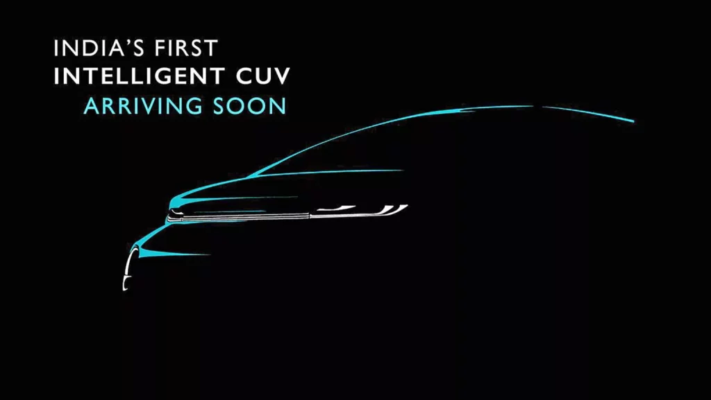 2024 MG EV Teaser. Imagen adelanto.