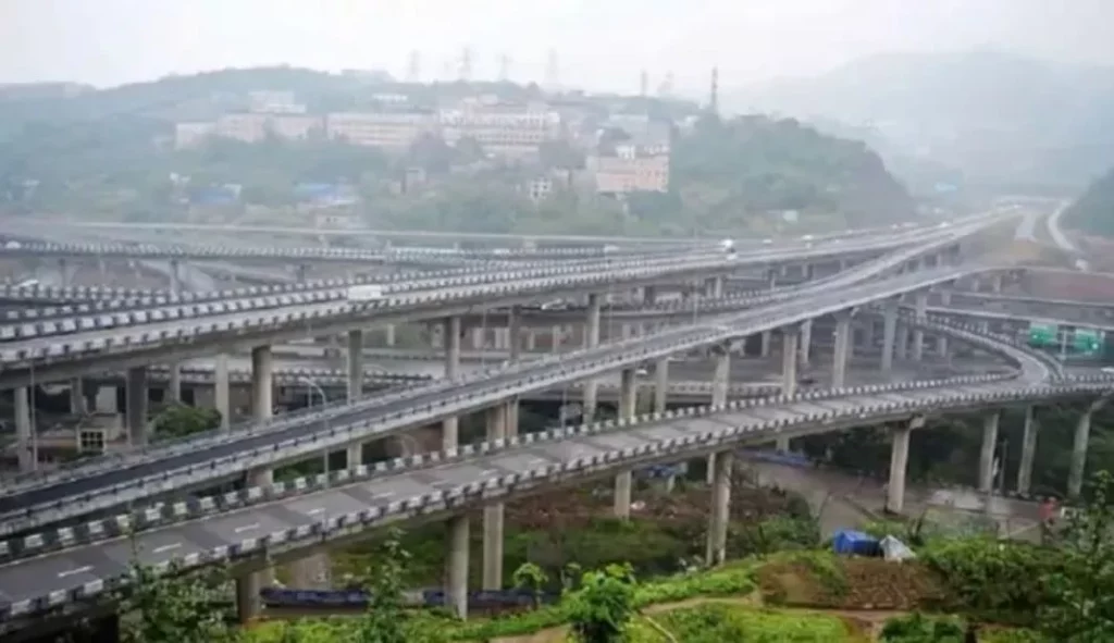 Los problemas que sufre esta carretera en China