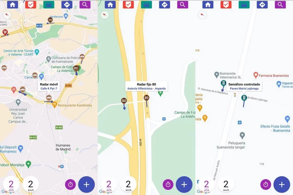 Radares Fijos y Moviles aplicacion app 3 Motor16