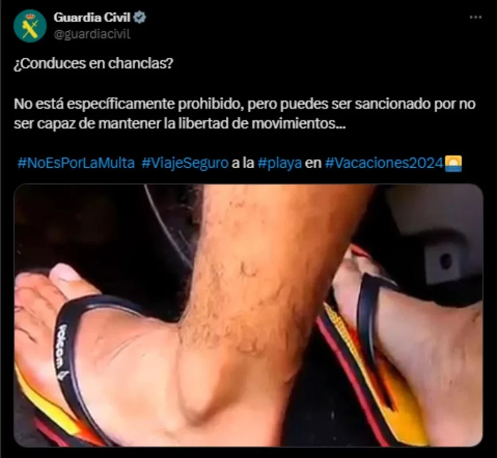 ¿Cuál fue el comentario de la Guardia Civil que generó polémica?