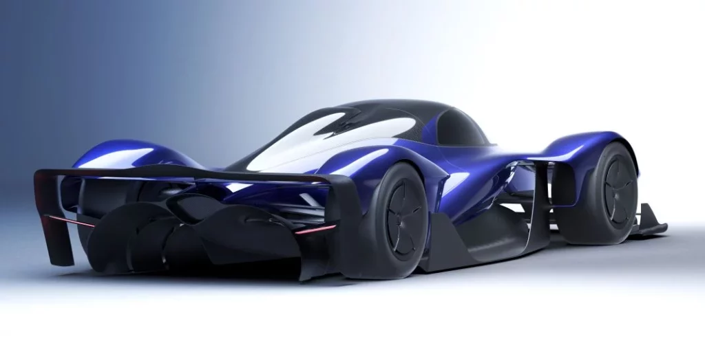 2024 Red Bull RB17 Hypercar. Imagen estudio trasera.