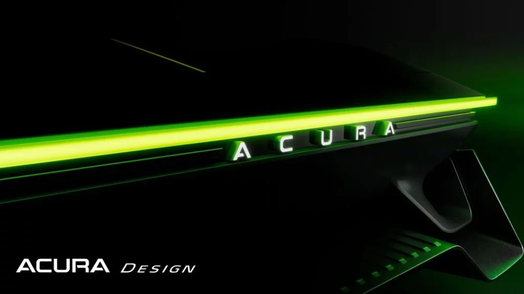 2024 NSX Acura Electric Vision Design. Imagen detalle.