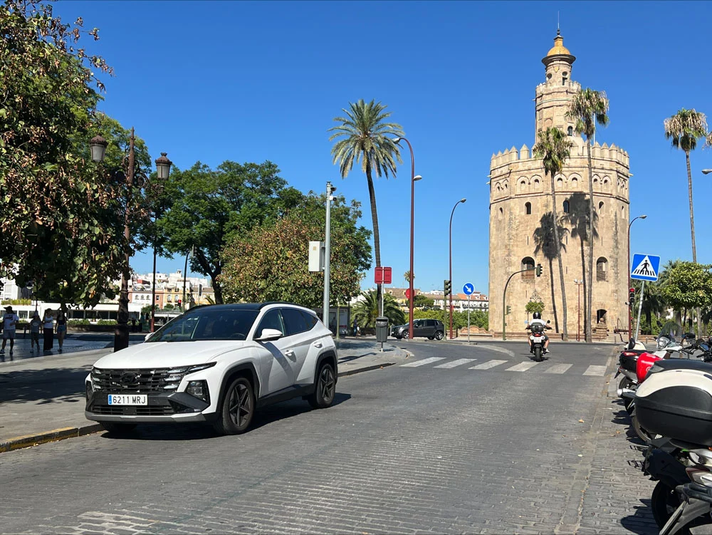 2024 Hyundai Tucson CRDI 48V. Prueba. Imagen Sevilla.