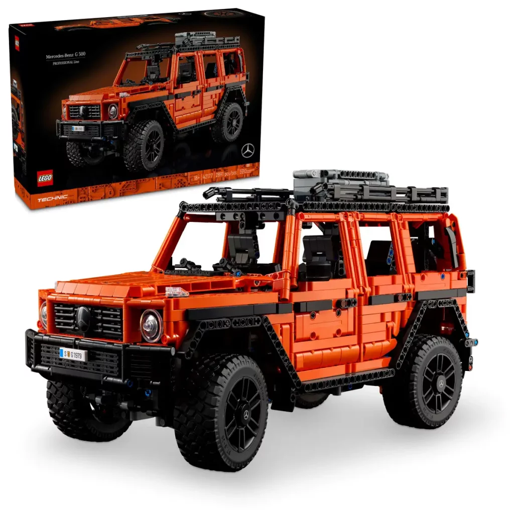 2024 LEGO. Mercedes Clase G. Imagen caja.