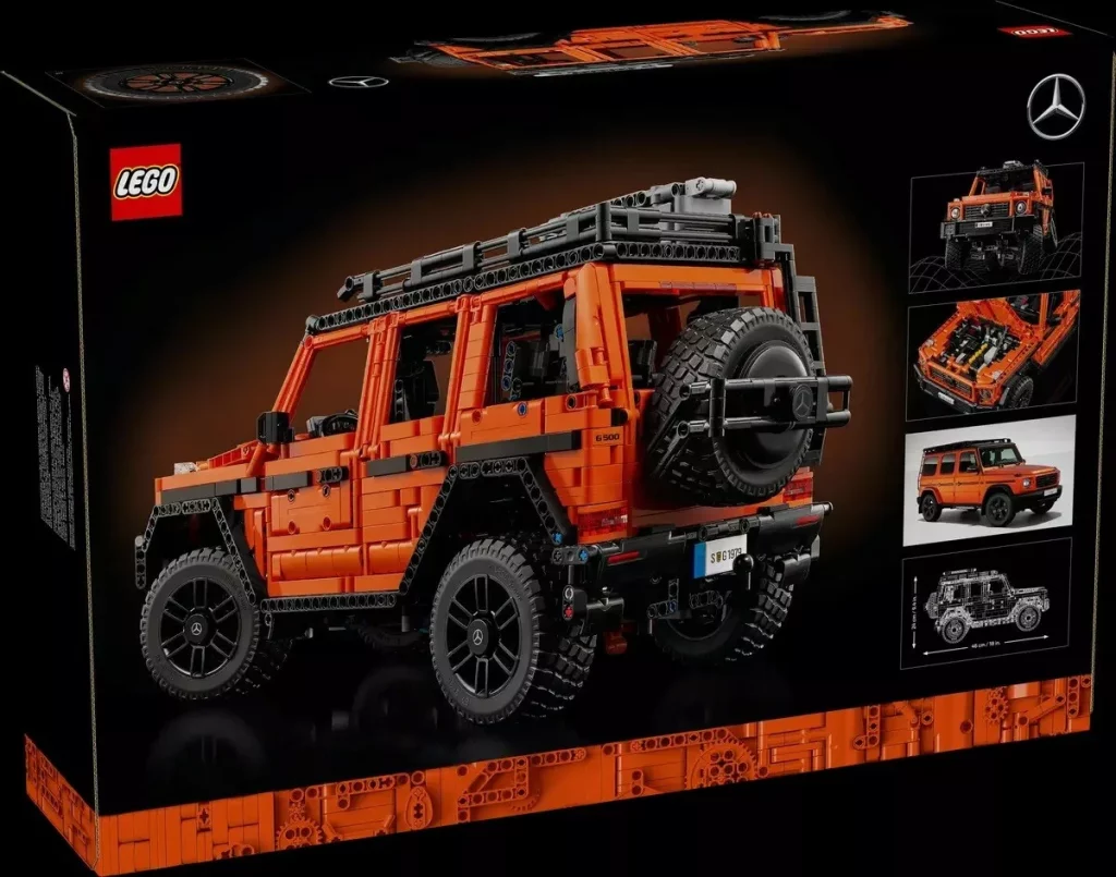 2024 Lego Mercedes Clase G 5 Motor16