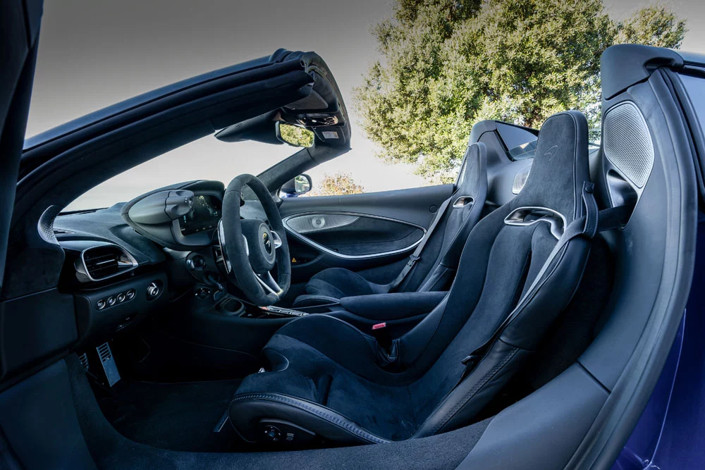 2024 McLaren Artura Spider. Prueba. Imagen interior.