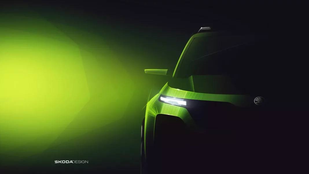 2024 Skoda Kylaq Teaser. Imagen portada.