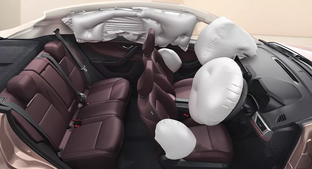 2024 Tata Curvv. Imagen interior.