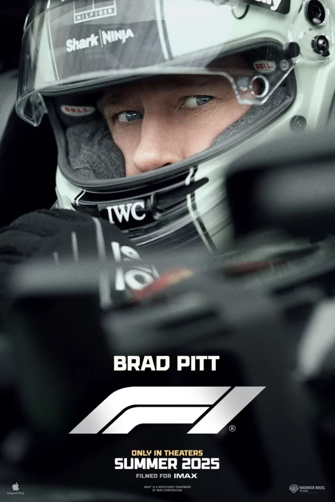 Apple TV F1 BRAD PITT cartel vertical Motor16