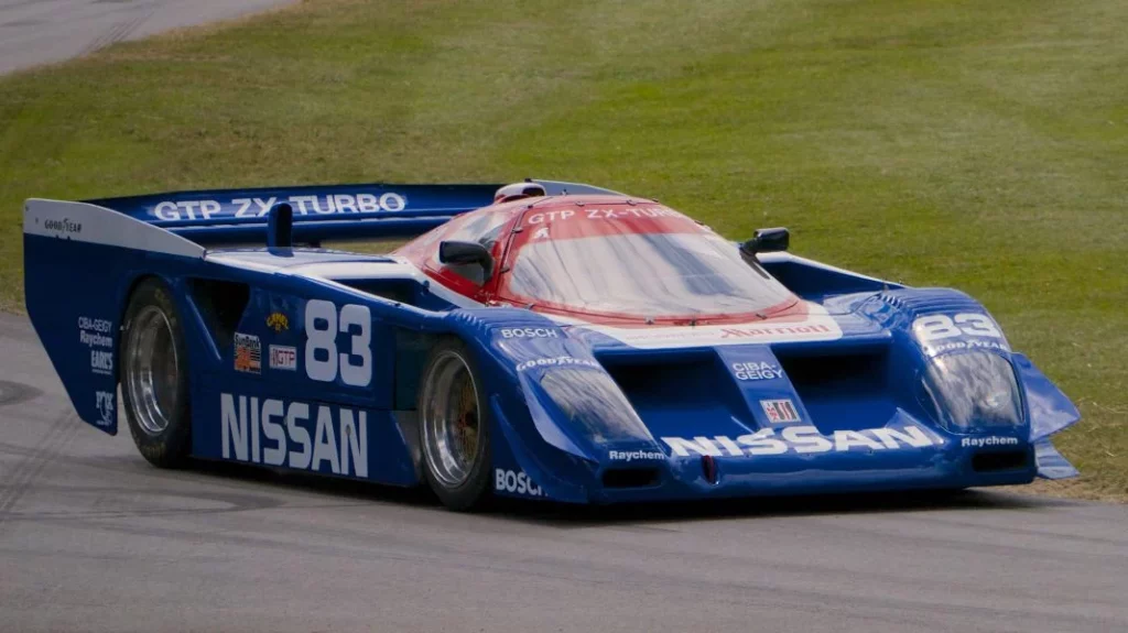 El Nissan GTP ZX-Turbo es la gran baza de Nissan en Monterey