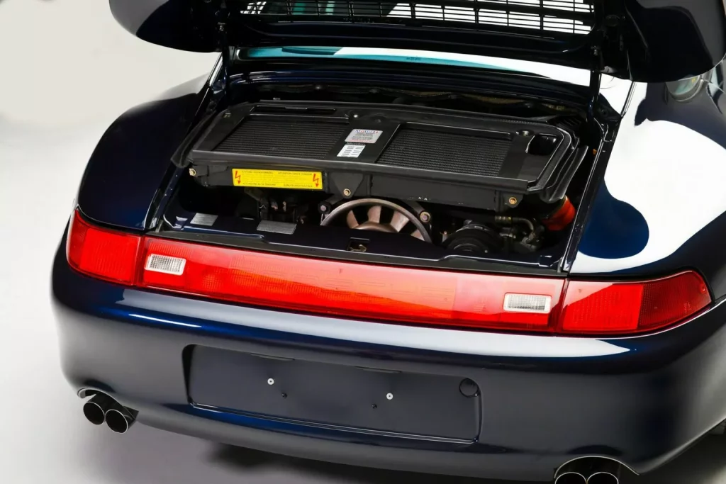 1998 Porsche 911 Turbo 993. The Last Waltz. Imagen motor.