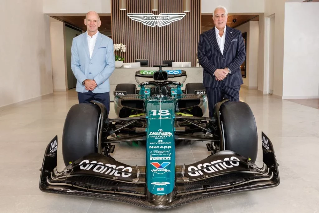 2024 Adrian Newey. Aston Martin F1. Imagen.