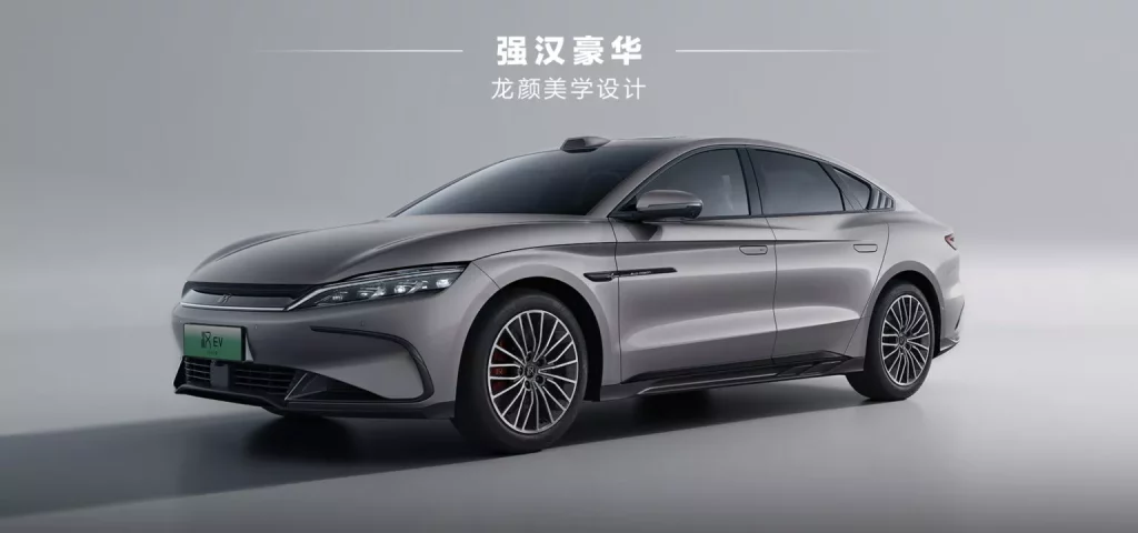 2024 BYD Han. China. Imagen estudio.