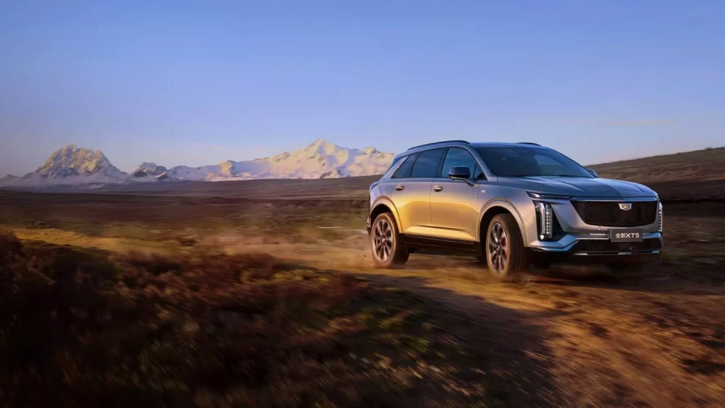 2024 Cadillac XT5 China. Imagen movimiento.