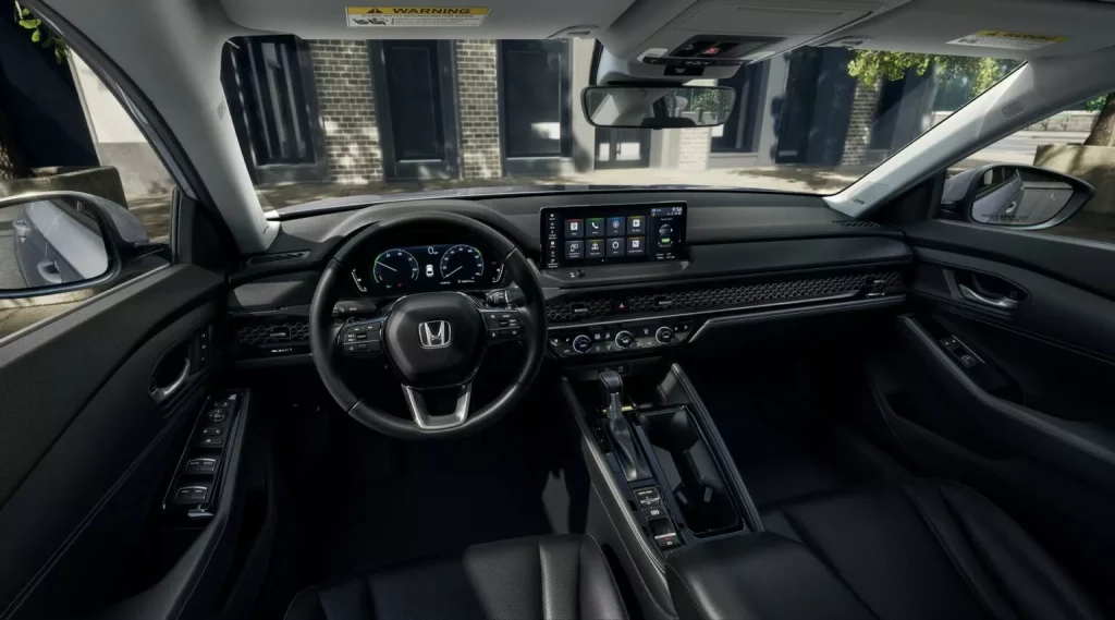 2024 Honda Accord. Imagen interior.