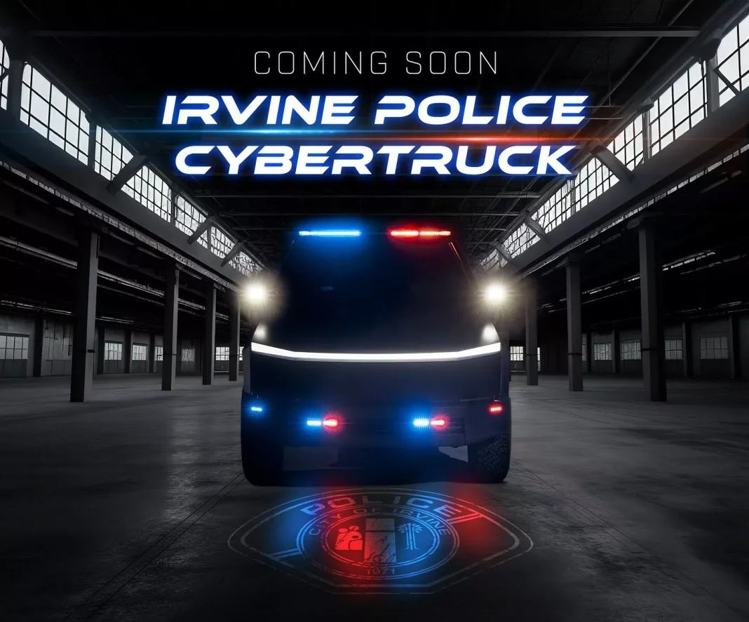 2024 Tesla Cybertruck Policía Irvine. Imagen portada.