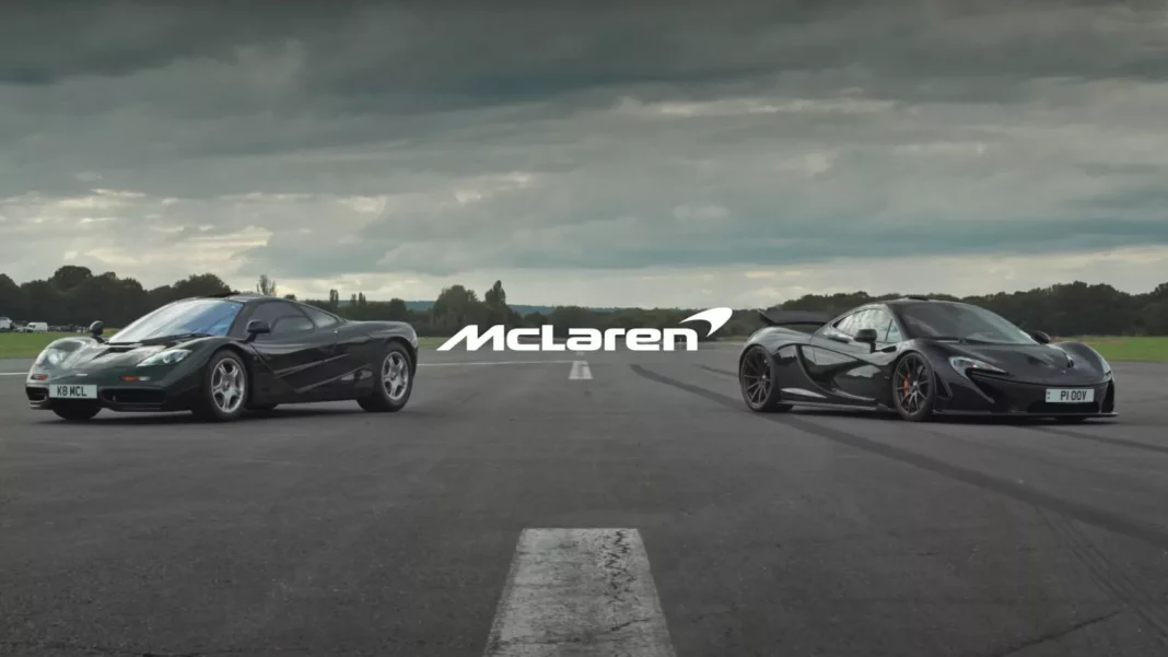 2024 McLaren F1 y McLaren P1. Imagen portada.